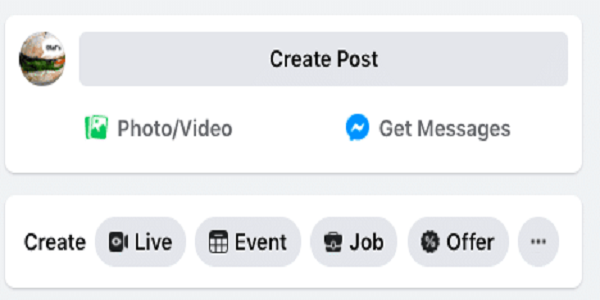 How to create first post on facebook page