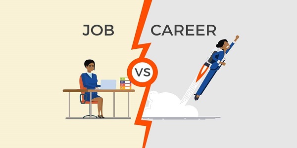 What Is The Differences Between A Career And A Job